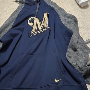 Nike Therma-Fit Navy and Gray Jacket